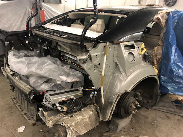 Кузовной ремонт Lexus LS 600h – 14