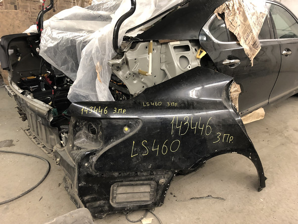 Кузовной ремонт Lexus LS 600h – 18
