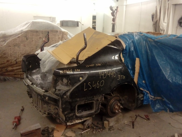 Кузовной ремонт Lexus LS 600h – 20