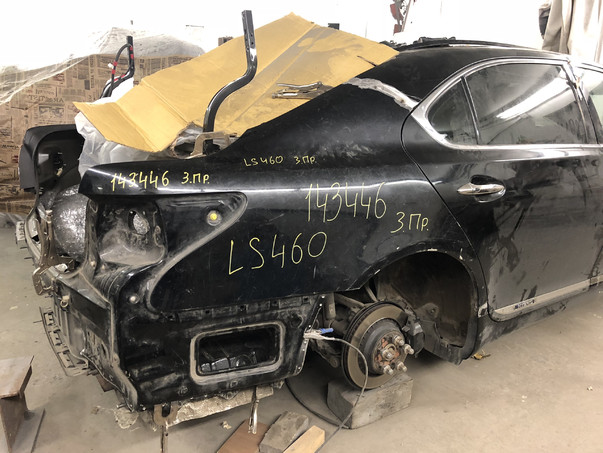 Кузовной ремонт Lexus LS 600h – 21