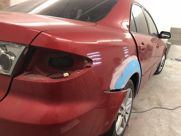 Кузовной ремонт Mazda 6 2.0 – 06
