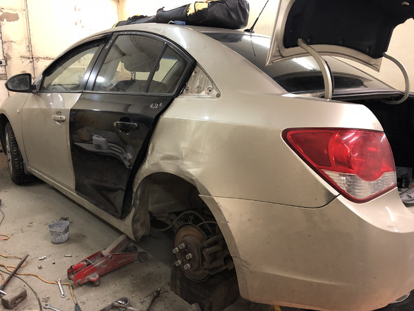 Кузовной ремонт Chevrolet Cruze 2018 – 09