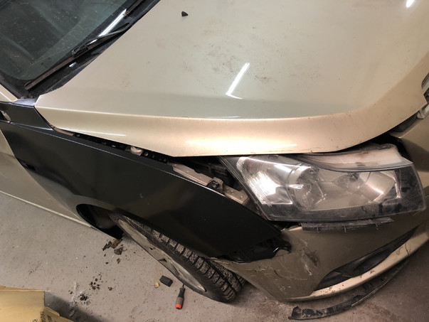 Кузовной ремонт Chevrolet Cruze 2018 – 12