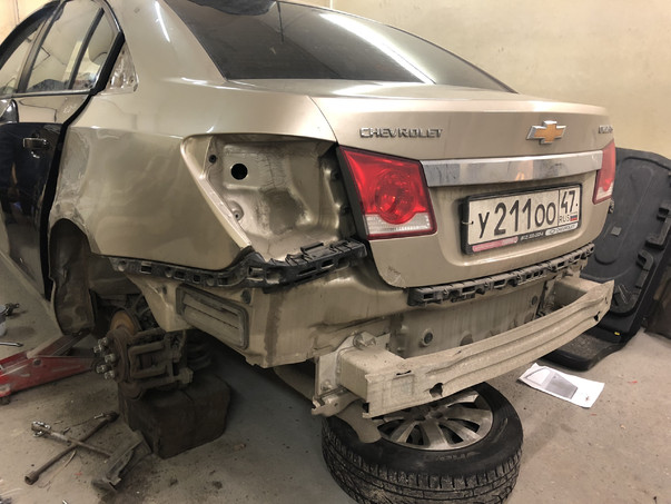 Кузовной ремонт Chevrolet Cruze 2018 – 17