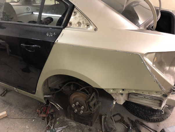 Кузовной ремонт Chevrolet Cruze 2018 – 19
