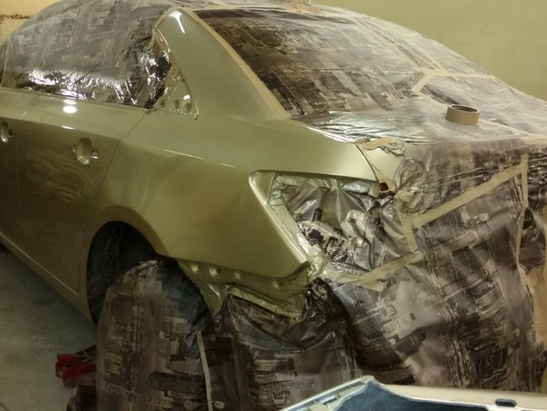 Кузовной ремонт Chevrolet Cruze 2018 – 32