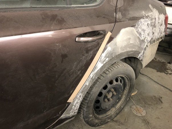 Кузовной ремонт Skoda Octavia 2018 – 13