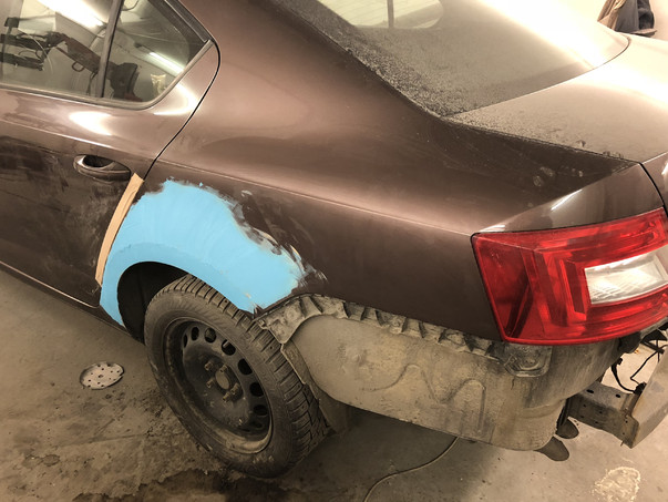 Кузовной ремонт Skoda Octavia 2018 – 16