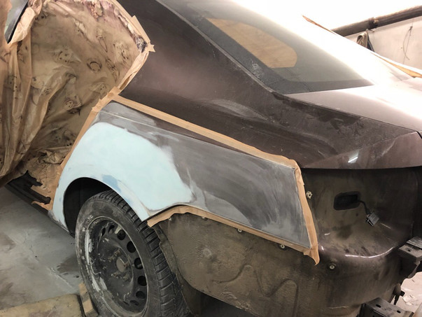Кузовной ремонт Skoda Octavia 2018 – 20