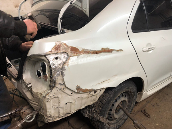 Кузовной ремонт Toyota Belta – 05