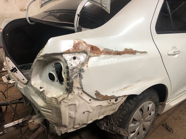 Кузовной ремонт Toyota Belta – 07