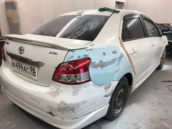 Кузовной ремонт Toyota Belta – 13