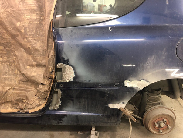 Кузовной ремонт Peugeot 207 1.4 – 08