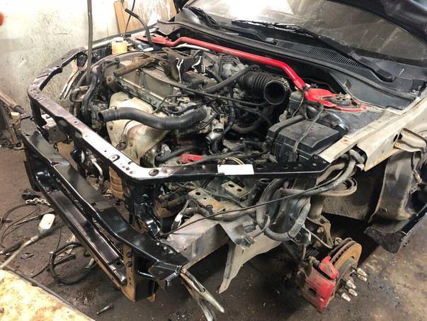 Кузовной ремонт Mitsubishi Lancer 2018 – 17