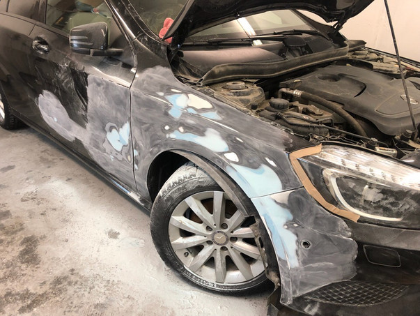 Кузовной ремонт Mercedes-Benz A200 – 07