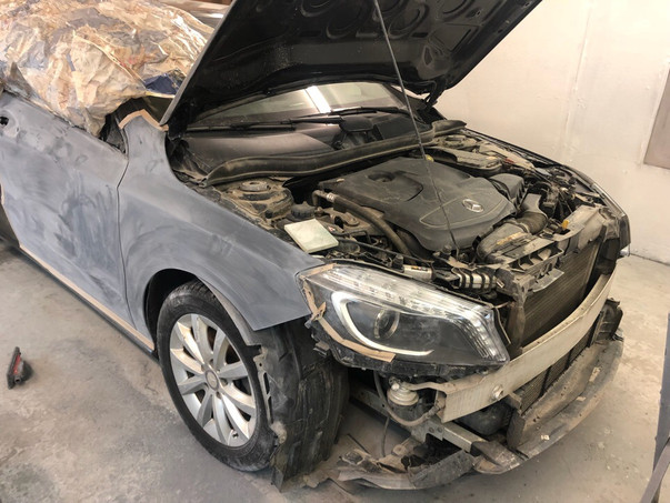 Кузовной ремонт Mercedes-Benz A200 – 08