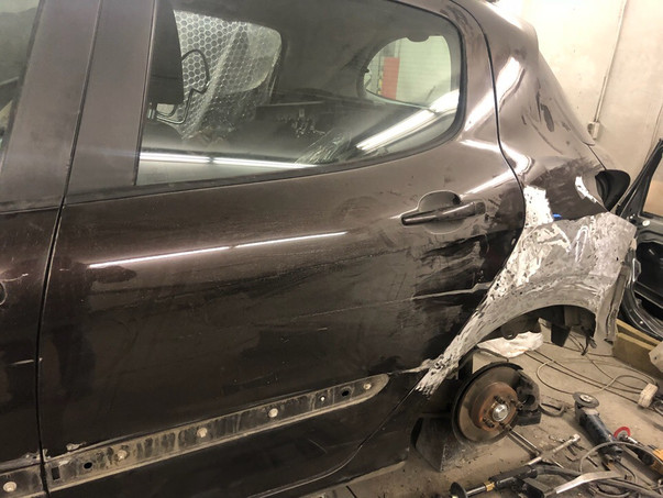 Кузовной ремонт Peugeot 308 2015 – 19