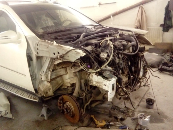 Кузовной ремонт Mercedes-Benz GL AMG – 06