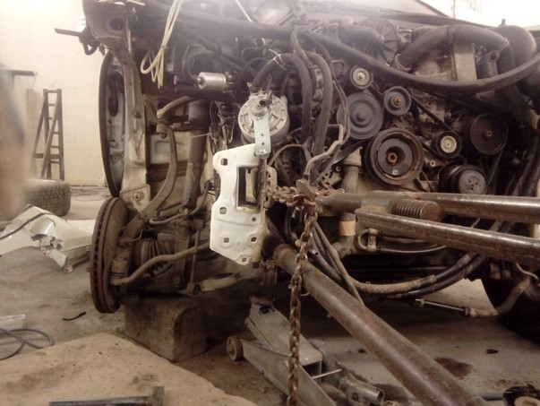 Кузовной ремонт Mercedes-Benz GL AMG – 08