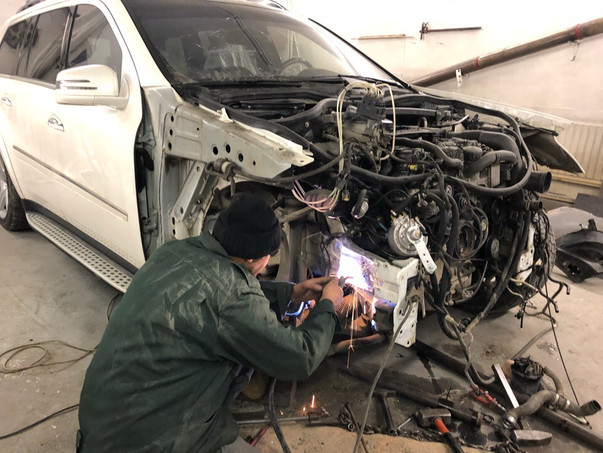 Кузовной ремонт Mercedes-Benz GL AMG – 13