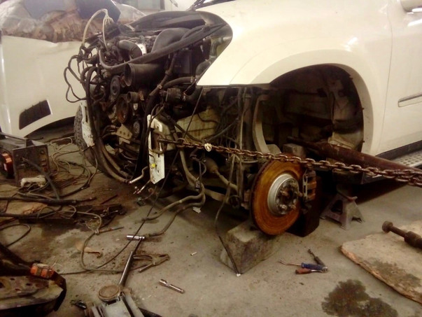 Кузовной ремонт Mercedes-Benz GL AMG – 15