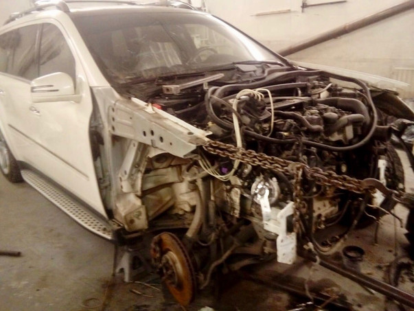 Кузовной ремонт Mercedes-Benz GL AMG – 17