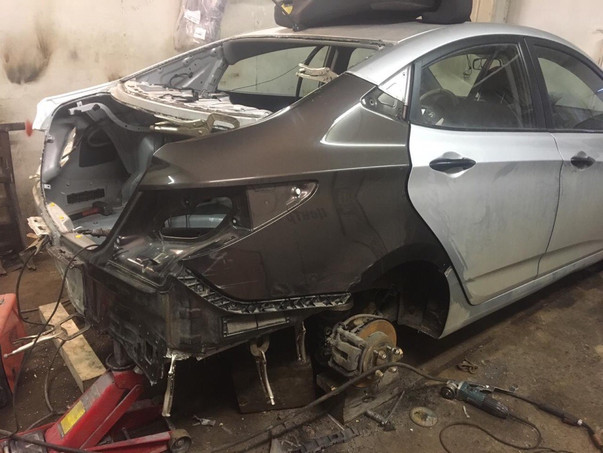 Кузовной ремонт Hyundai Solaris 2019 II – 17