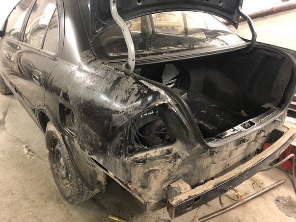 Кузовной ремонт Nissan Almera 2018 – 16