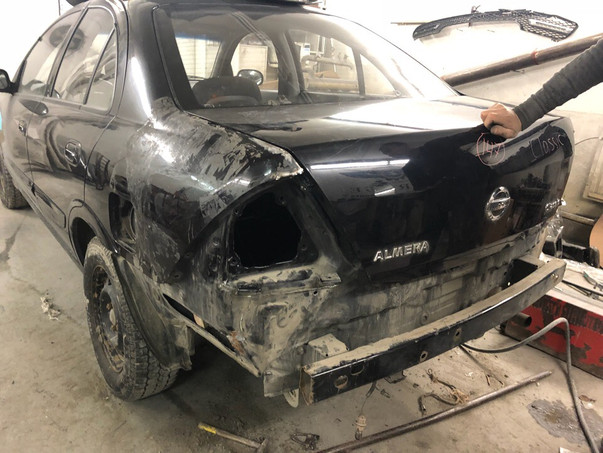 Кузовной ремонт Nissan Almera 2018 – 17