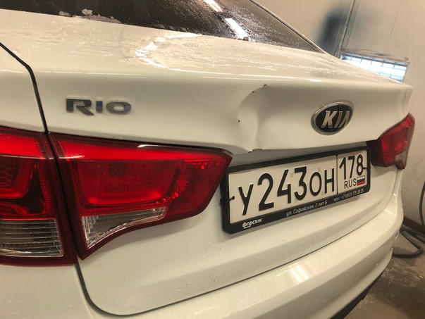 Кузовной ремонт Kia Rio 2019 – 01