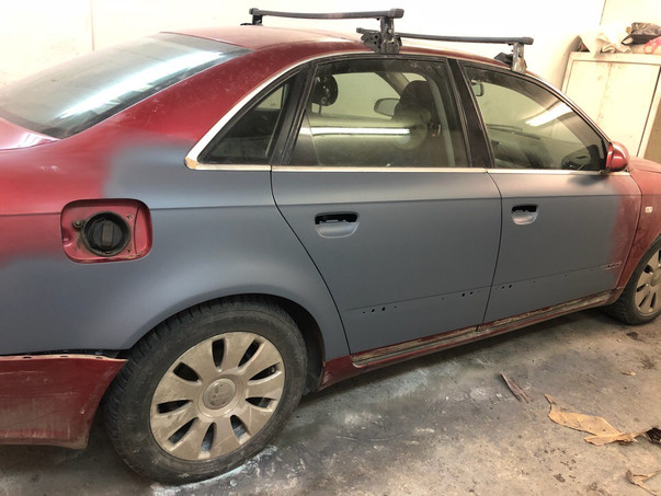 Кузовной ремонт Audi A4 2019 – 18