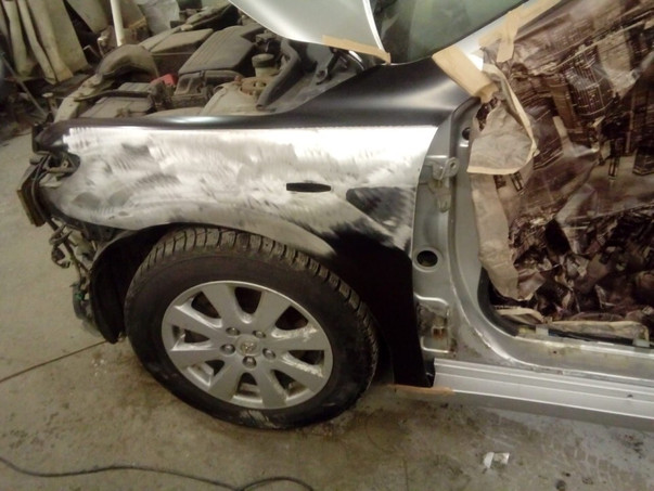 Кузовной ремонт Toyota Camry 2018 – 33
