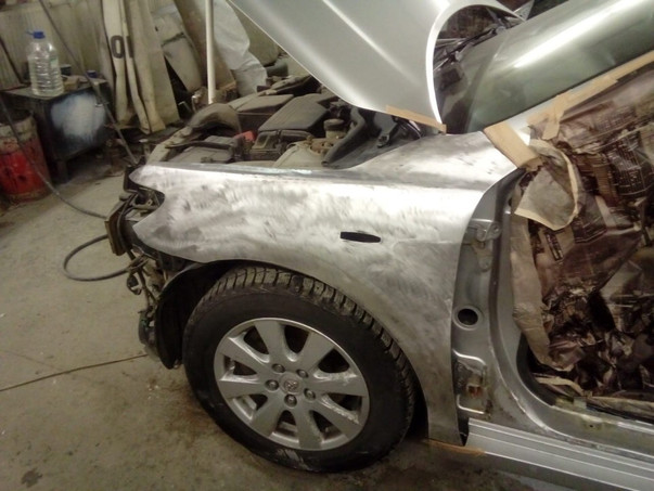 Кузовной ремонт Toyota Camry 2018 – 34