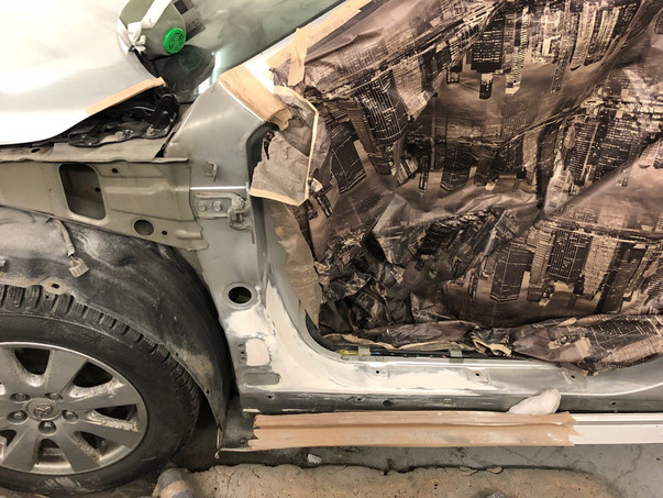 Кузовной ремонт Toyota Camry 2018 – 35