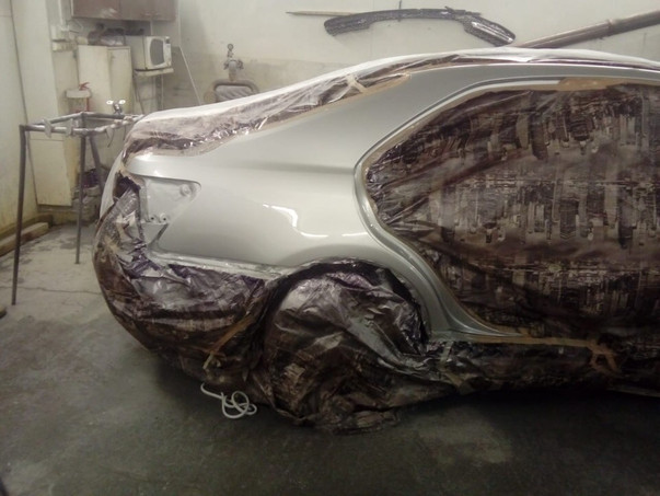 Кузовной ремонт Toyota Camry 2018 – 43