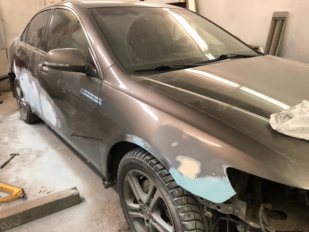 Кузовной ремонт Honda Accord 2018 – 16