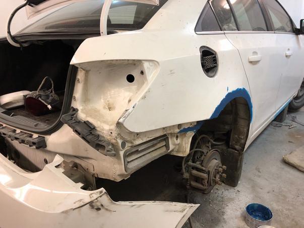 Кузовной ремонт Chevrolet Cruze 2019 – 09