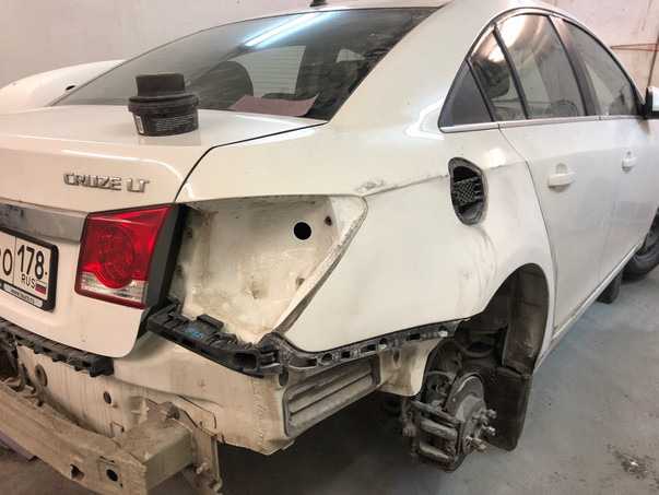Кузовной ремонт Chevrolet Cruze 2019 – 10