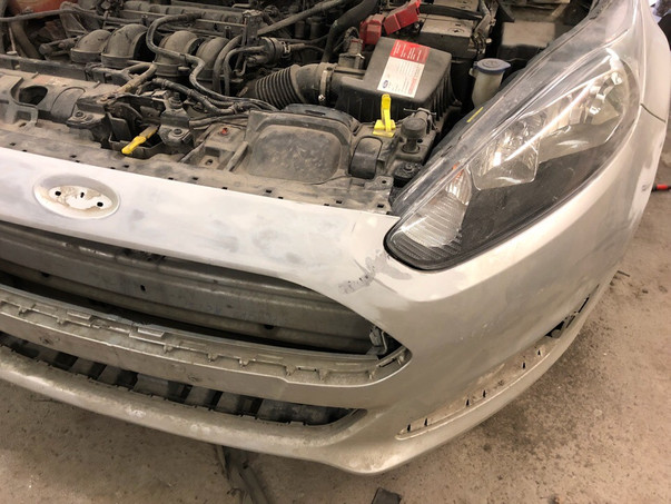 Кузовной ремонт Ford Fiesta 2008 – 09