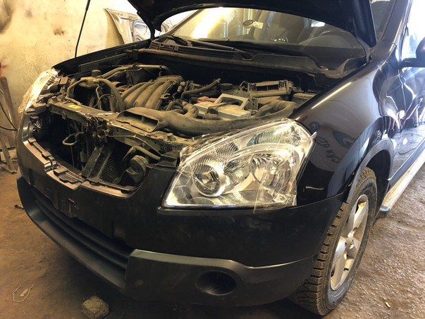 Кузовной ремонт Nissan Qashqai 2019 – 09