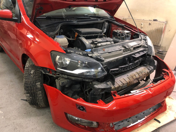 Кузовной ремонт Volkswagen Polo Sedan 2019 – 05