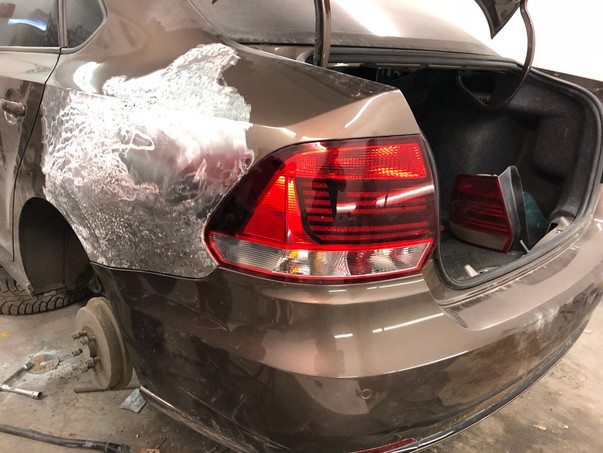 Кузовной ремонт Volkswagen Polo 2019 GTS Sedan – 07