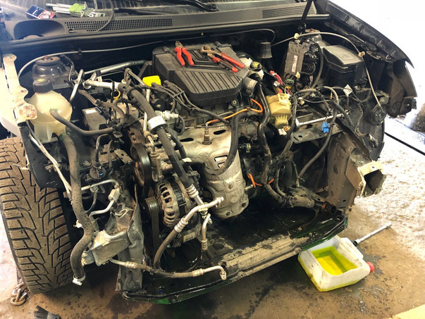 Кузовной ремонт Renault Logan 2018 1.6 – 06