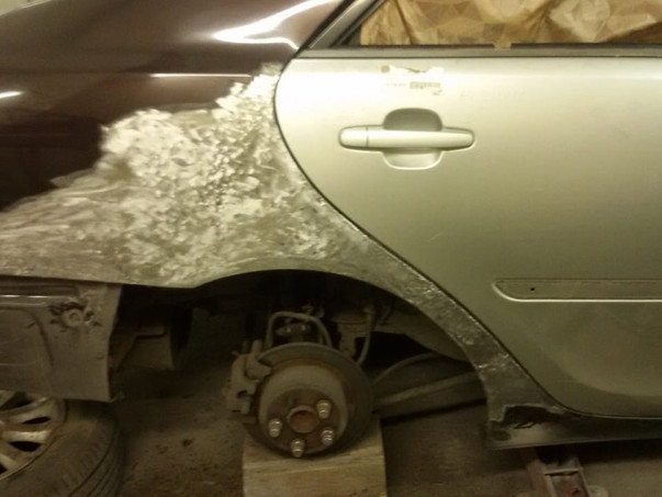 Кузовной ремонт Toyota Camry 2019 – 06