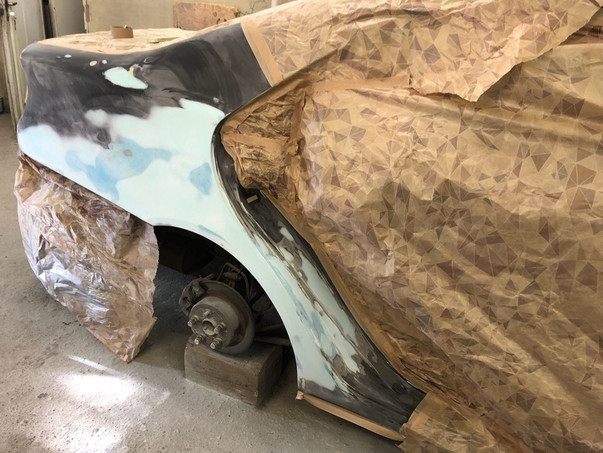 Кузовной ремонт Toyota Camry 2019 – 08