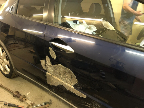 Кузовной ремонт Honda Civic 5D 2016 – 05