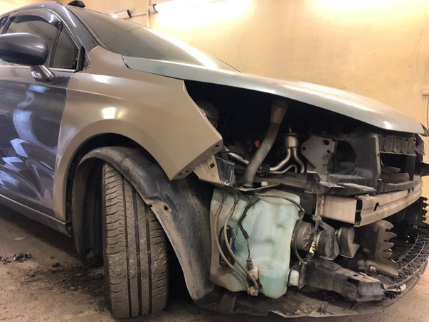Кузовной ремонт Citroen C4 2017 – 14