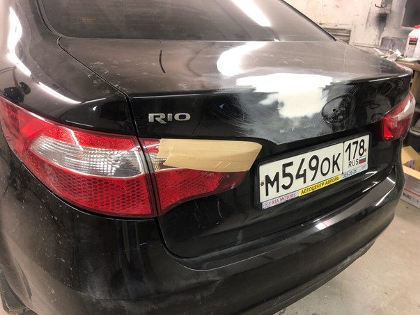 Кузовной ремонт Kia Rio IV 2018 – 13