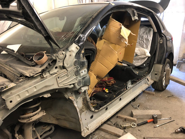 Кузовной ремонт Citroen C4 2018 – 19