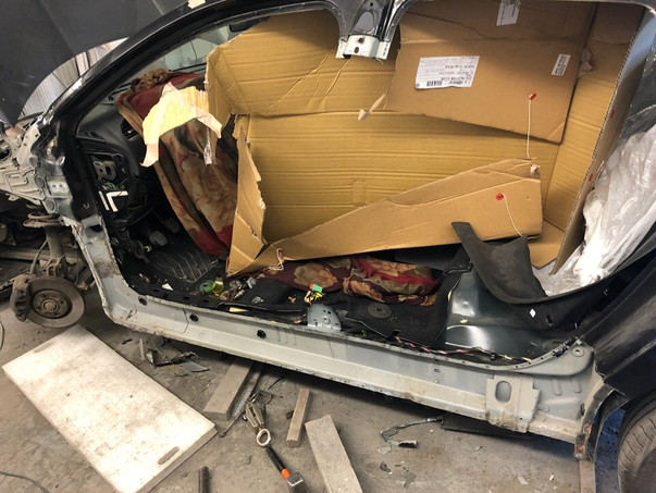 Кузовной ремонт Citroen C4 2018 – 20